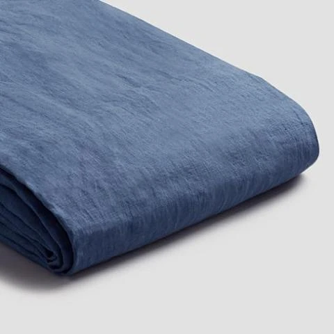 Blueberry Linen Flat Sheet 3 Blueberry Linen Flat Sheet