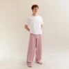 Men's Orchid Gingham Linen Pajama Pants -Piglet EG PIGLET ECOMM LOWRES 0729 1