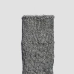 Gray Alpaca Bed Socks 8 Gray Alpaca Bed Socks -Piglet GreyAlpacaBedSocks2 1