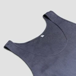 Blueberry Nightgown -Piglet Linen Pajama Night Dress Blueberry Piglet in Bed 2 1