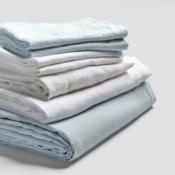 Lake Blue Bedtime Bundle 11 Lake Blue Bedtime Bundle -Piglet Piglet Bedding IceBlue BedtimeBundle