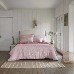 Red Dune Meadow Floral Printed Cotton Duvet Cover