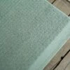 Ash Green Basketweave Cotton Bath Mat