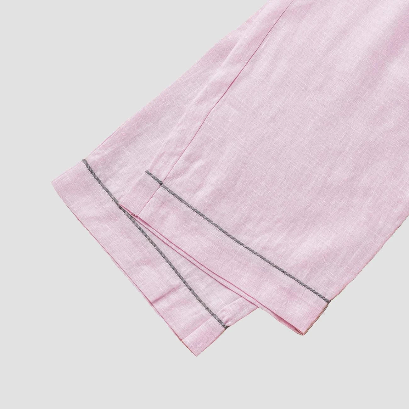 Men's Blush Pink Linen Pajama Pants 7 Men's Blush Pink Linen Pajama Pants - Image 5