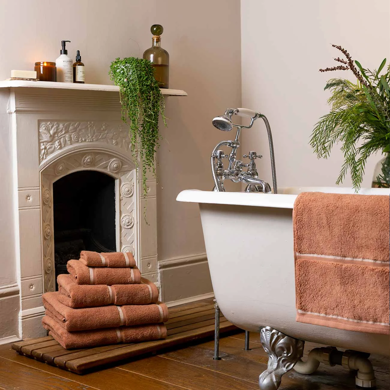 Warm Clay Bath Mat 3 Warm Clay Bath Mat