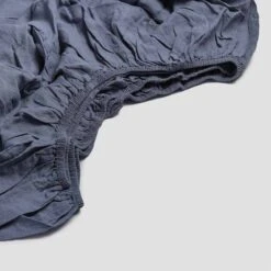 Blueberry Linen Sheet Set 12 Blueberry Linen Sheet Set -Piglet Piglet in Bed Fitted Sheet Blueberry 1300x1300 1