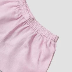 Blush Pink Linen Pajama Shorts Set 20 Blush Pink Linen Pajama Shorts Set -Piglet Piglet in Bed Linen Pyjama Shorts Blush Pink 1300x1300 3 9e5676a6 739c 4432 b129 02139845d9d0 1