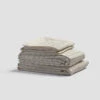 Luna Stripe Linen Sheet Set 2 Luna Stripe Linen Sheet Set -Piglet Piglet in Bed Linen Sheet Set Luna Stripe 1300x1300 1