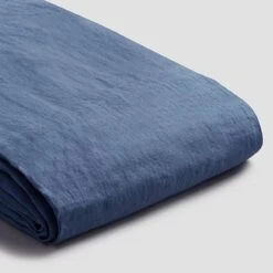 Blueberry Linen Sheet Set 10 Blueberry Linen Sheet Set -Piglet Piglet in Bed Standard Sheet Set Blueberry 1