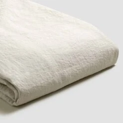 Oatmeal Linen Sheet Set -Piglet Piglet in Bed Standard Sheet Set Oatmeal 1