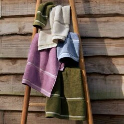 Birch Hand Towel -Piglet Piglet in Bed Terry Cotton Hand Towel Birch Lifestyle 2