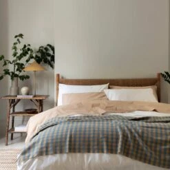 Cafe Au Lait Washed Cotton Percale Pillowcases (Pair) -Piglet Piglet in Bed Washed Cotton Bedding Cafe au Lait Lifestyle 1 385f1011 cead 423b b8ea 6b57b32e4b58