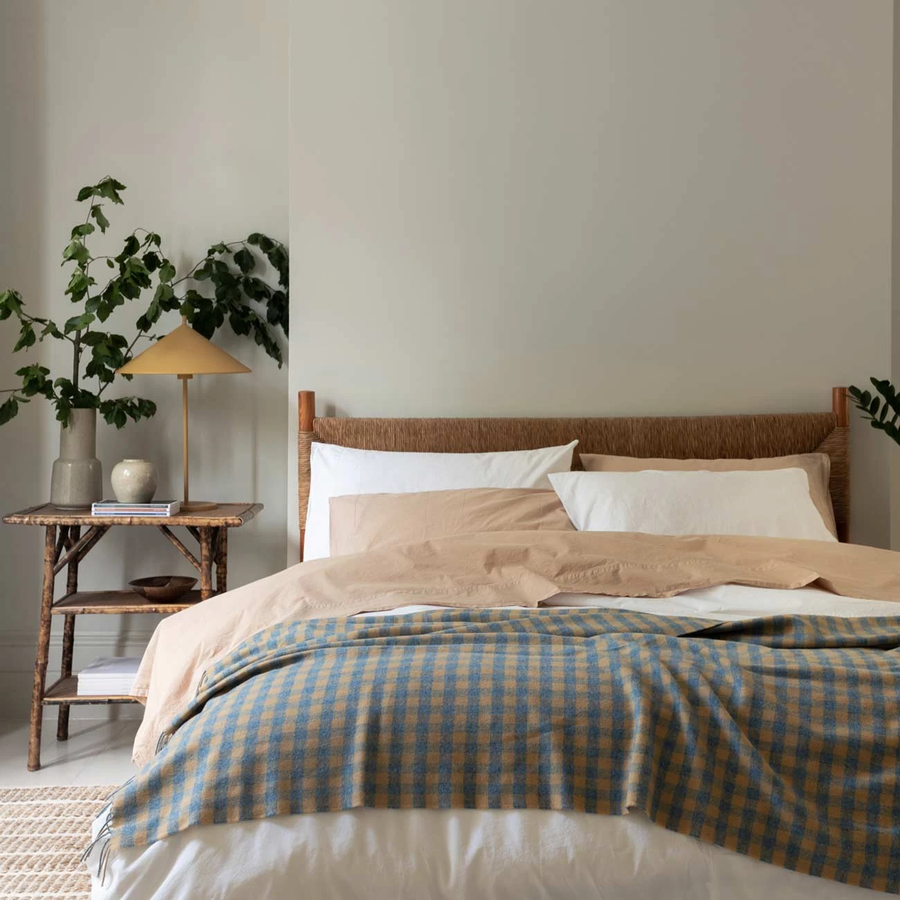 Cafe Au Lait Washed Cotton Percale Flat Sheet 6 Cafe Au Lait Washed Cotton Percale Flat Sheet - Image 4