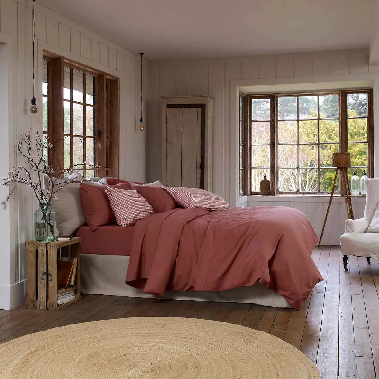 Red Dune Washed Cotton Percale Bundle 3 Red Dune Washed Cotton Percale Bundle