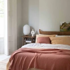 Sun Baked Washed Cotton Percale Pillowcases (Pair) -Piglet Piglet in Bed Washed Cotton Bedding Sun Baked Lifestyle 1 8911289a c4df 478e b219 4bfa8adbe8c2