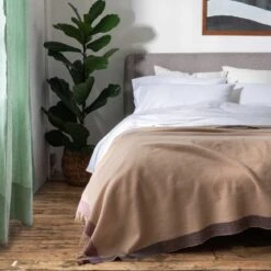 White Washed Cotton Percale Duvet Cover -Piglet Piglet in Bed Washed Cotton Bedding White Lifestyle 4