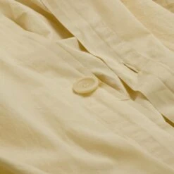 Buttermilk Washed Cotton Percale Bedtime Bundle -Piglet Piglet in Bed Washed Cotton Duvet Cover Buttermilk 2