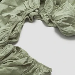 Front Page 24 Apple Washed Cotton Percale Fitted Sheet