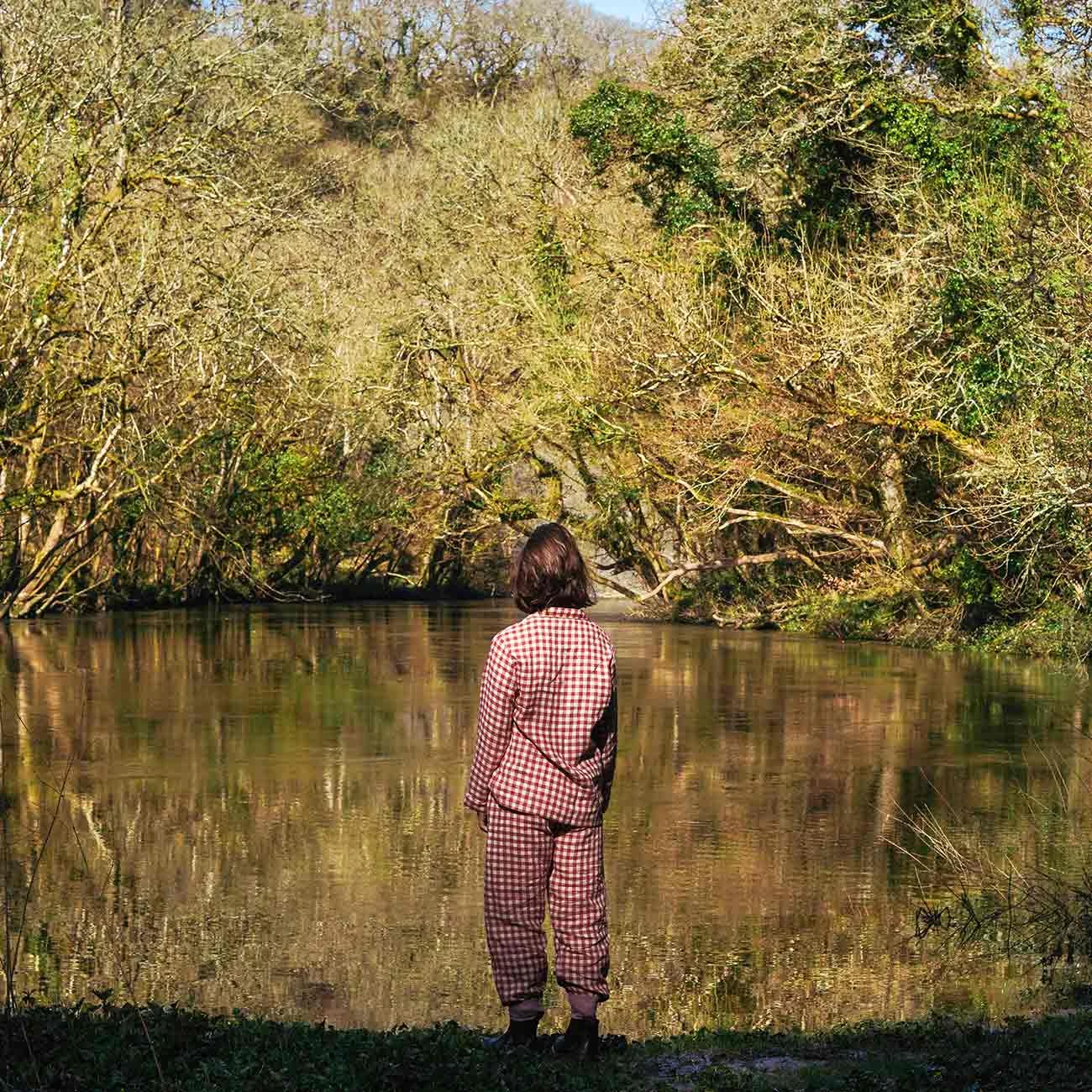 Mineral Red Gingham Pajama Set 3 Mineral Red Gingham Pajama Set