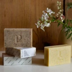 Oatmeal, Lavender And Clary Sage Soap 8 Oatmeal, Lavender And Clary Sage Soap -Piglet Piglet in Bed x LEGRA Oatmeal Lavender Soap Unwind Lifestyle 4