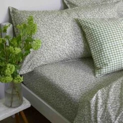 Pear Meadow Floral Printed Cotton Percale Bundle -Piglet PigletInBed CottonBedding PearMeadowFloral 1300x1300 Web2jpg