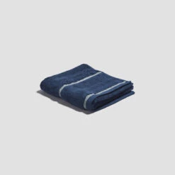 Moonlit Blue Bath Mat -Piglet PigletinBed BathroomCollection BathMat MoonlitBlue 1 greyBG