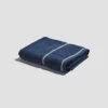 Moonlit Blue Bath Sheet 1 Moonlit Blue Bath Sheet -Piglet PigletinBed BathroomCollection BathSheet MoonlitBlue 1 greyBG