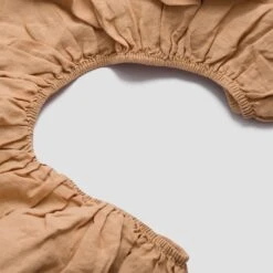 Sandstone Linen Bedtime Bundle -Piglet PigletinBed Linen FittedSheet Sandstone 2 greyBG