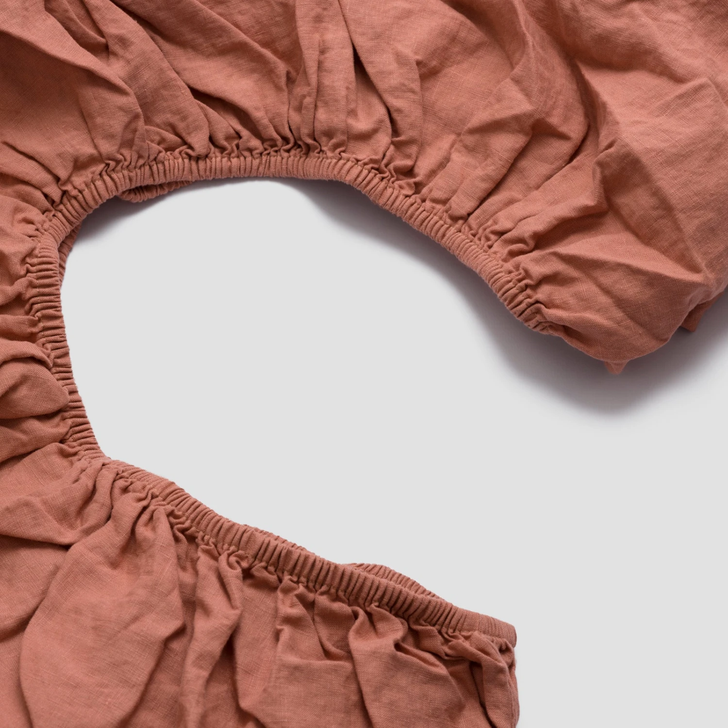 Warm Clay Linen Sheet Set 7 Warm Clay Linen Sheet Set - Image 5