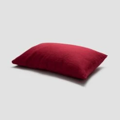 Merlot Linen Bedtime Bundle -Piglet PigletinBed Linen Pillowcase Merlot 1 greyBG ccf3a104 6b0c 4e54 9b1b e4b2fa412725