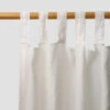 White Linen Curtains (Pair)