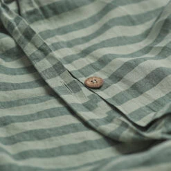 Pine Green Pembroke Stripe Linen Bundle -Piglet PigletinBed LinenDuvetCover PineGreenPembrokeStripe 2 c07b9d46 21fc 412b bbb6 1c52f132286b