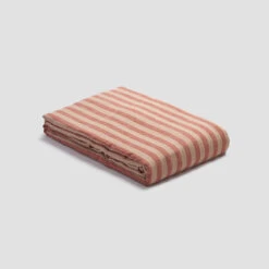 Sandstone Red Pembroke Stripe Linen Bundle -Piglet PigletinBed LinenDuvetCover SandstoneRedPembrokeStripe 1 bdcdf530 01b7 46eb aa55 0673213c91e1