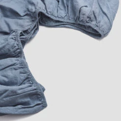 Dusk Blue Bedtime Bundle -Piglet PigletinBed LinenFittedSheet DuskBlue 2 GreyBG 114b50b2 76eb 4cf3 bacc 9eacf6a0e25a