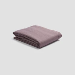 Elderberry Linen Sheet Set 13 Elderberry Linen Sheet Set -Piglet PigletinBed LinenFlatSheet Elderberry 1 GreyBG 4b25f0ab 5313 4790 803a 9ffb6414e5f5