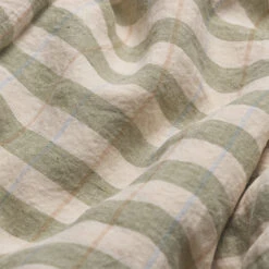 Pear Check Stripe Linen Pillowcases (Pair) 7 Pear Check Stripe Linen Pillowcases (Pair) -Piglet PigletinBed LinenFlatSheet PearCheckStripe 2 greyBG 08ab2ef4 b9dd 4adc 9be8 a9f32bf83e00