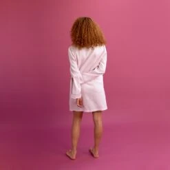 Blush Pink Night Shirt -Piglet PigletinBed LinenNightShirt BlushPink 3 1