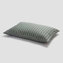 Pine Green Pembroke Stripe Linen Sheet Set -Piglet PigletinBed LinenPillowcase PineGreenPembrokeStripe 6877354d e1f8 40cd a643 8cbe280f4e23 1