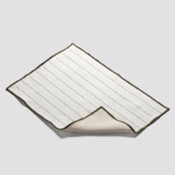 Luna Stripe Linen Placemat Set Of 4