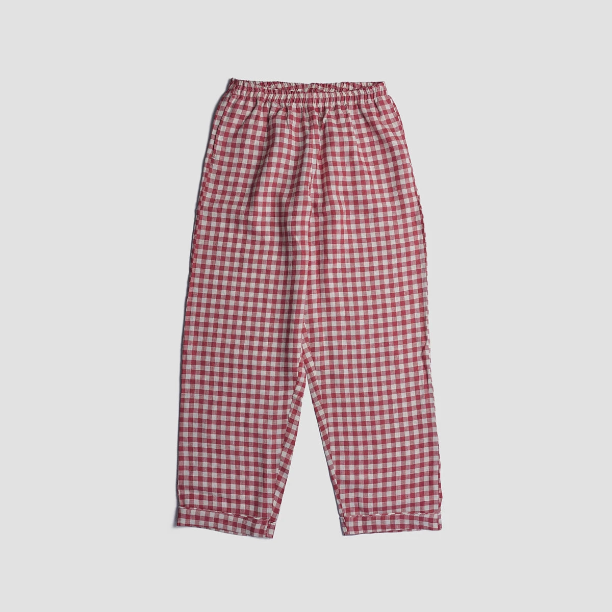 Mineral Red Gingham Pajama Set 10 Mineral Red Gingham Pajama Set - Image 8