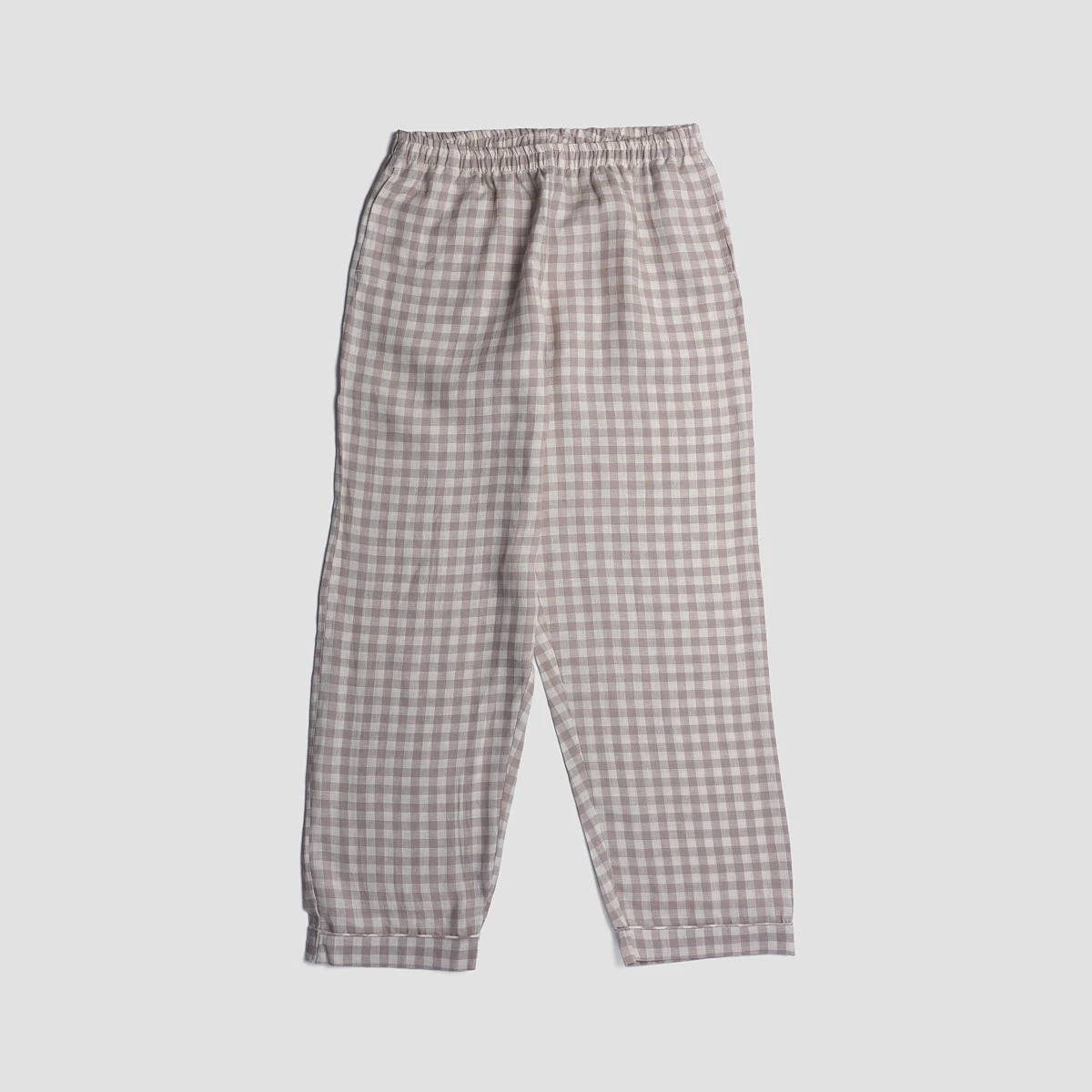 Men's Mushroom Gingham Pajama Pants 5 Men's Mushroom Gingham Pajama Pants - Image 3