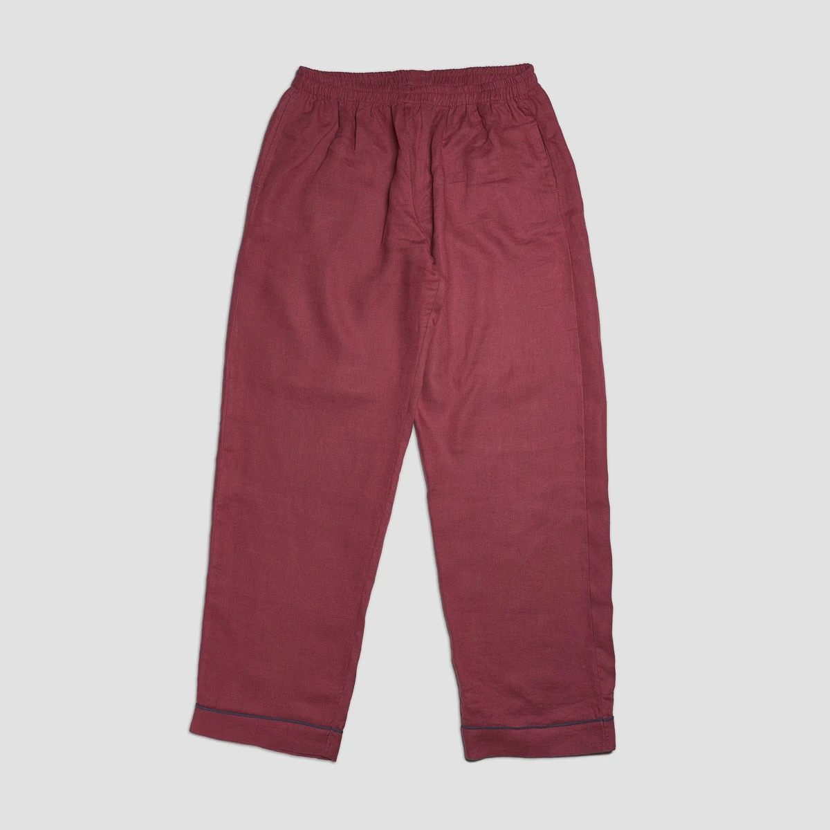 Men's Cherry Linen Pajama Pants 4 Men's Cherry Linen Pajama Pants - Image 2