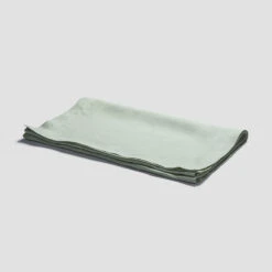 Front Page 7 Sage Green Linen Table Runner
