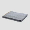 Midnight Stripe Linen Tablecloth -Piglet PigletinBed LinenTablecloth MidnightStripe greyBG