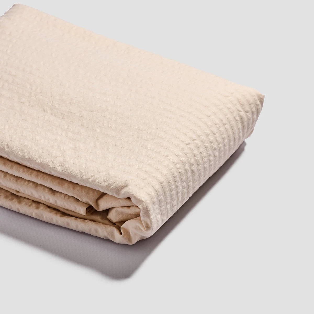 Cloud Cream Seersucker Cotton Bedtime Bundle 6 Cloud Cream Seersucker Cotton Bedtime Bundle - Image 4