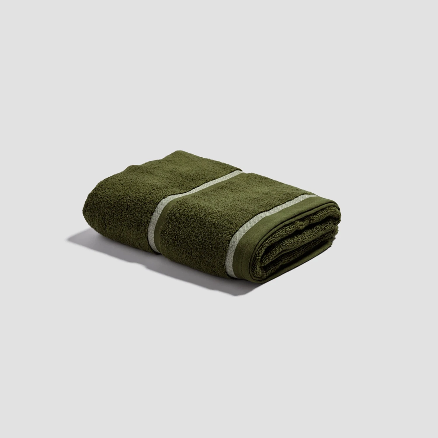 Botanical Green Bath Towel 3 Botanical Green Bath Towel