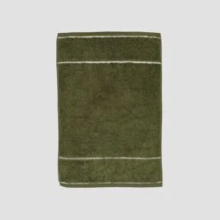 Botanical Green Bath Mat -Piglet PigletinBed TerryCotton 35 greyBG