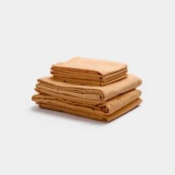 Sun Baked Washed Cotton Percale Bedtime Bundle 12 Sun Baked Washed Cotton Percale Bedtime Bundle -Piglet PigletinBed WashedCotton BedtimeBundle SunBaked 1 greyBG