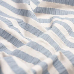 Warm Blue Seersucker Stripe Cotton Duvet Cover 9 Warm Blue Seersucker Stripe Cotton Duvet Cover -Piglet PigletinBed WashedCottonDuvetCover WarmBlueSeersuckerStripe 2 greyBG 0d1ae20a a5e3 4174 a97b 353d73c8dcca 1