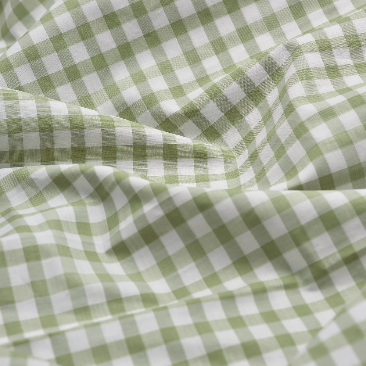 Pear Small Gingham Cotton Pillowcase (Pair) 4 Pear Small Gingham Cotton Pillowcase (Pair) - Image 2